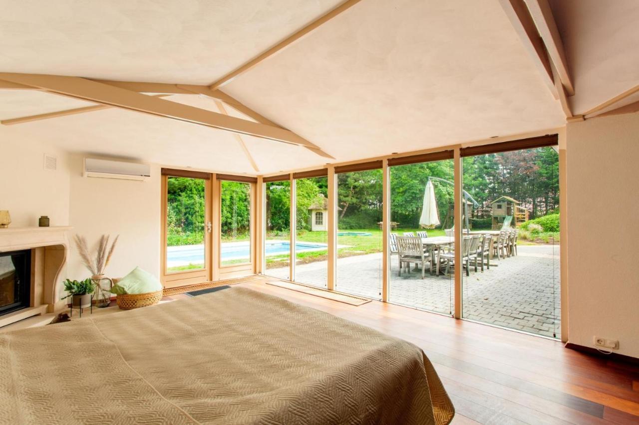 Beautiful American Style Villa With Heated Pool And Jacuzzi Heerhugowaard Ngoại thất bức ảnh